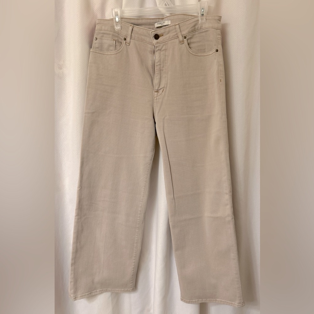 NWOT! Fidelity Denim Malibu Wide Leg Denim Pants